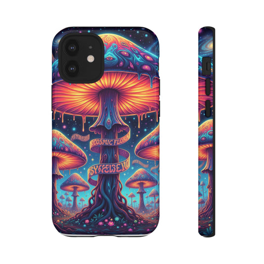 Psychedelic Mushroom Phone Case — For Samsung & Google