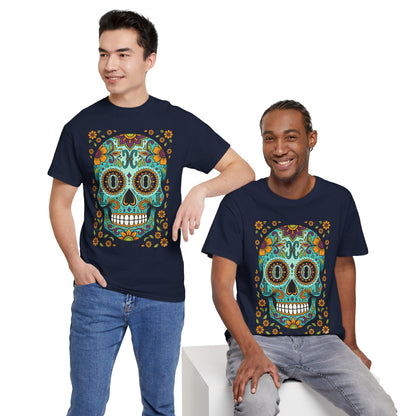 Mexican Loco Skull T‑Shirt — "Loco" Day of the Dead Graphic Tee