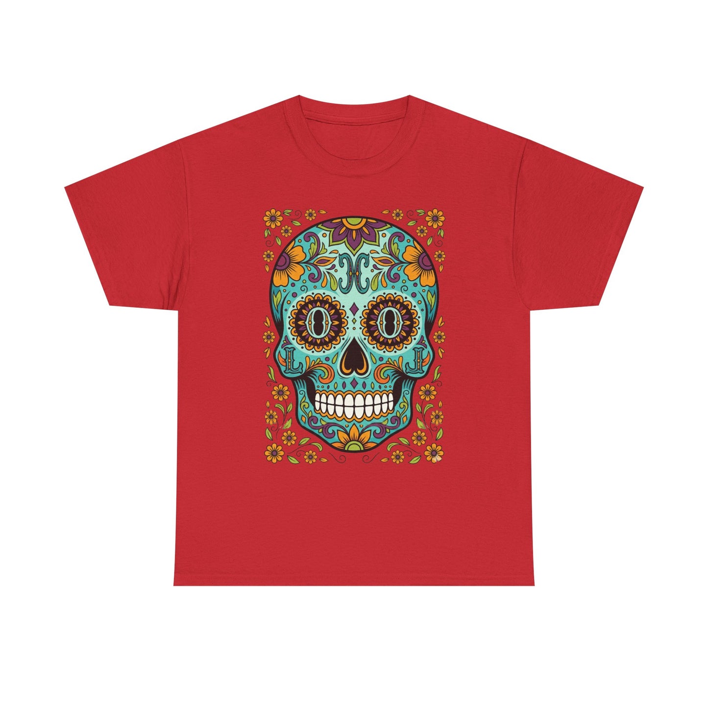 Mexican Loco Skull T‑Shirt — "Loco" Day of the Dead Graphic Tee