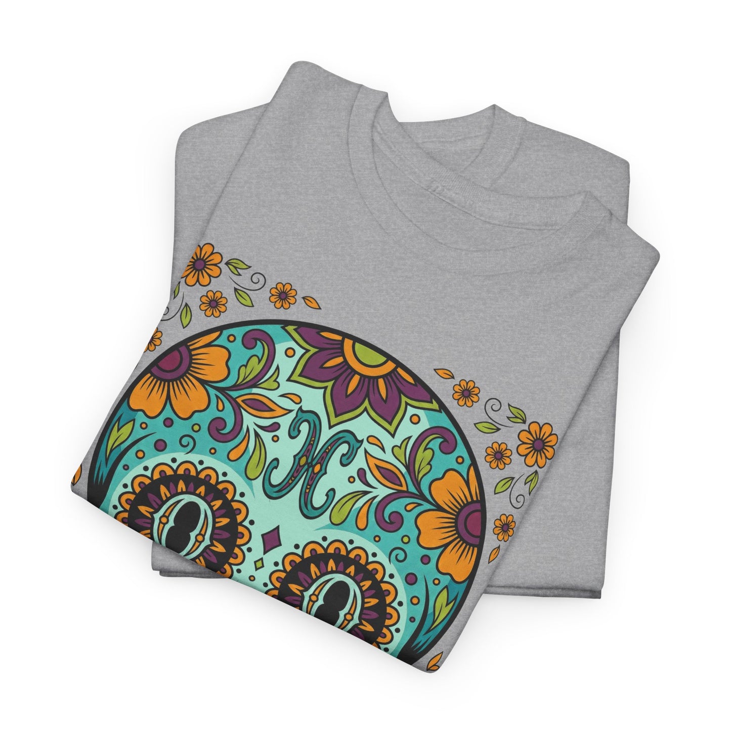 Mexican Loco Skull T‑Shirt — "Loco" Day of the Dead Graphic Tee