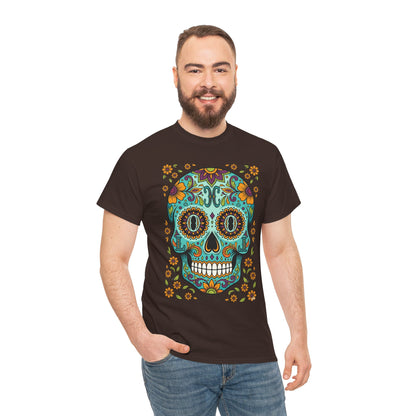 Mexican Loco Skull T‑Shirt — "Loco" Day of the Dead Graphic Tee