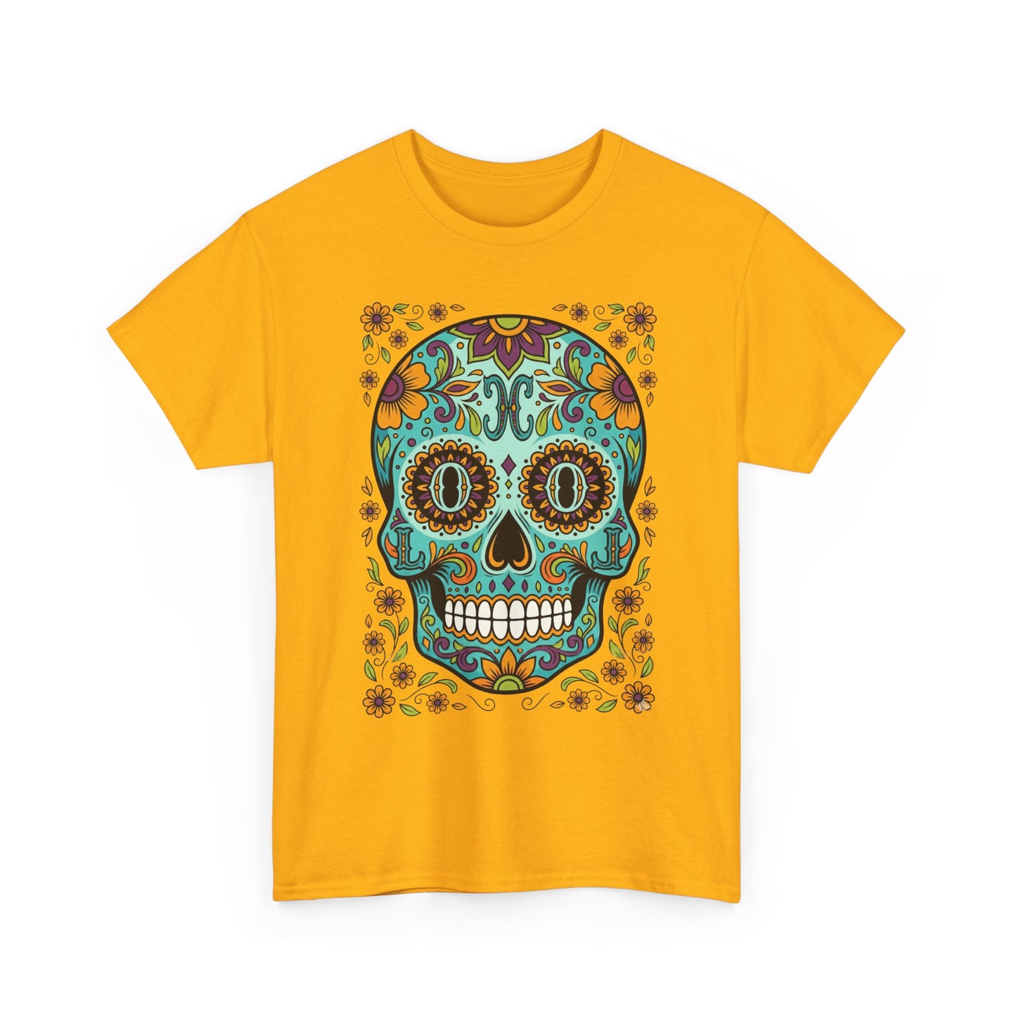 Mexican Loco Skull T‑Shirt — "Loco" Day of the Dead Graphic Tee