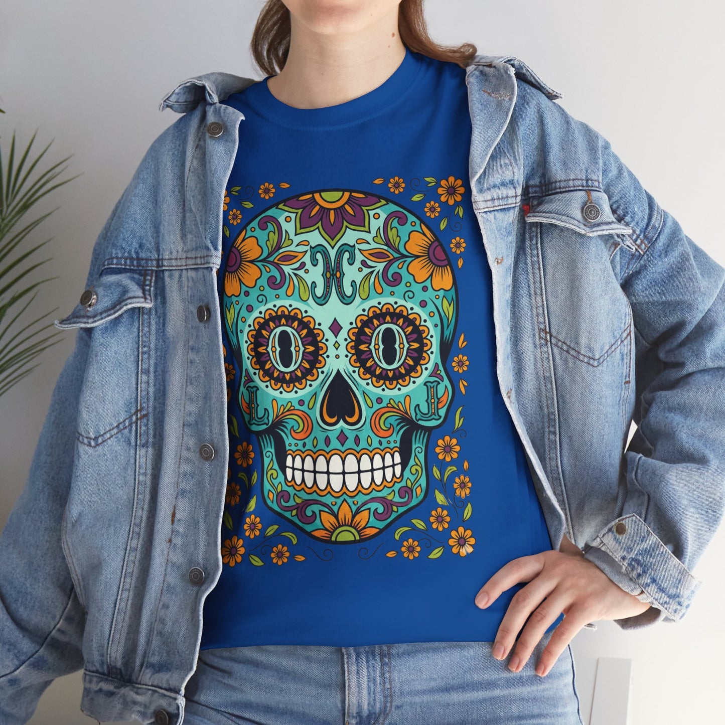 Mexican Loco Skull T‑Shirt — "Loco" Day of the Dead Graphic Tee