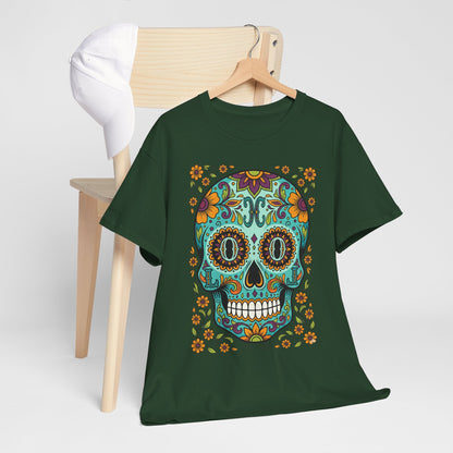 Mexican Loco Skull T‑Shirt — "Loco" Day of the Dead Graphic Tee
