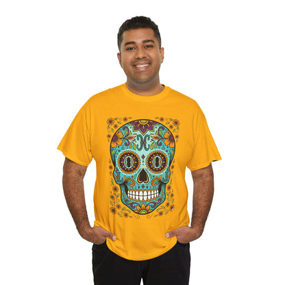 Mexican Loco Skull T‑Shirt — "Loco" Day of the Dead Graphic Tee