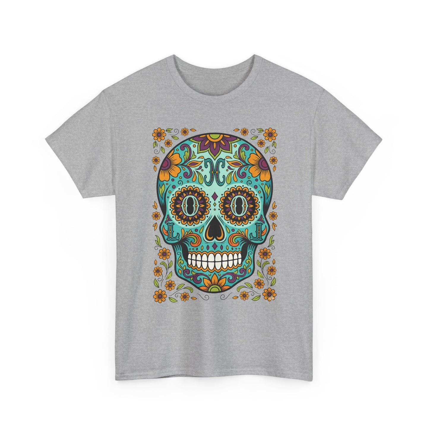 Mexican Loco Skull T‑Shirt — "Loco" Day of the Dead Graphic Tee