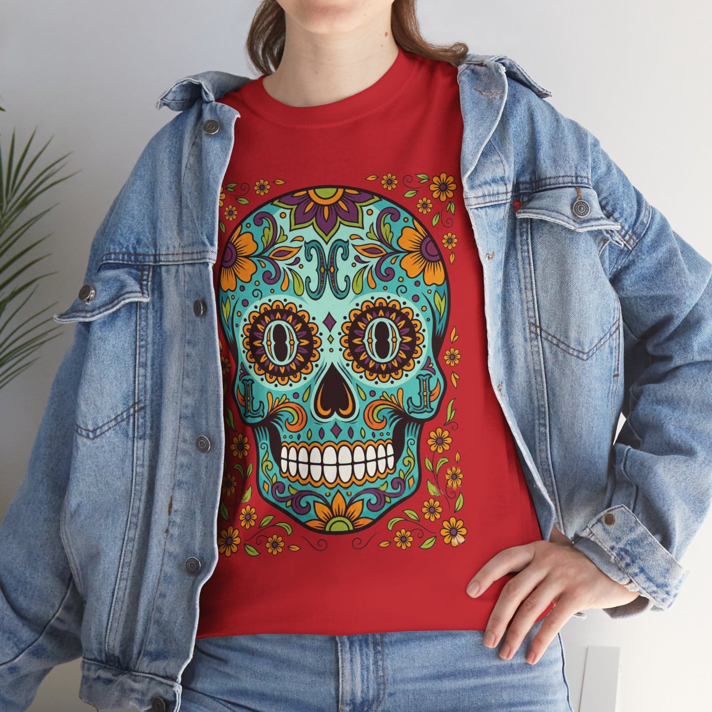 Mexican Loco Skull T‑Shirt — "Loco" Day of the Dead Graphic Tee