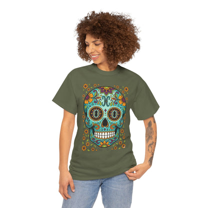 Mexican Loco Skull T‑Shirt — "Loco" Day of the Dead Graphic Tee