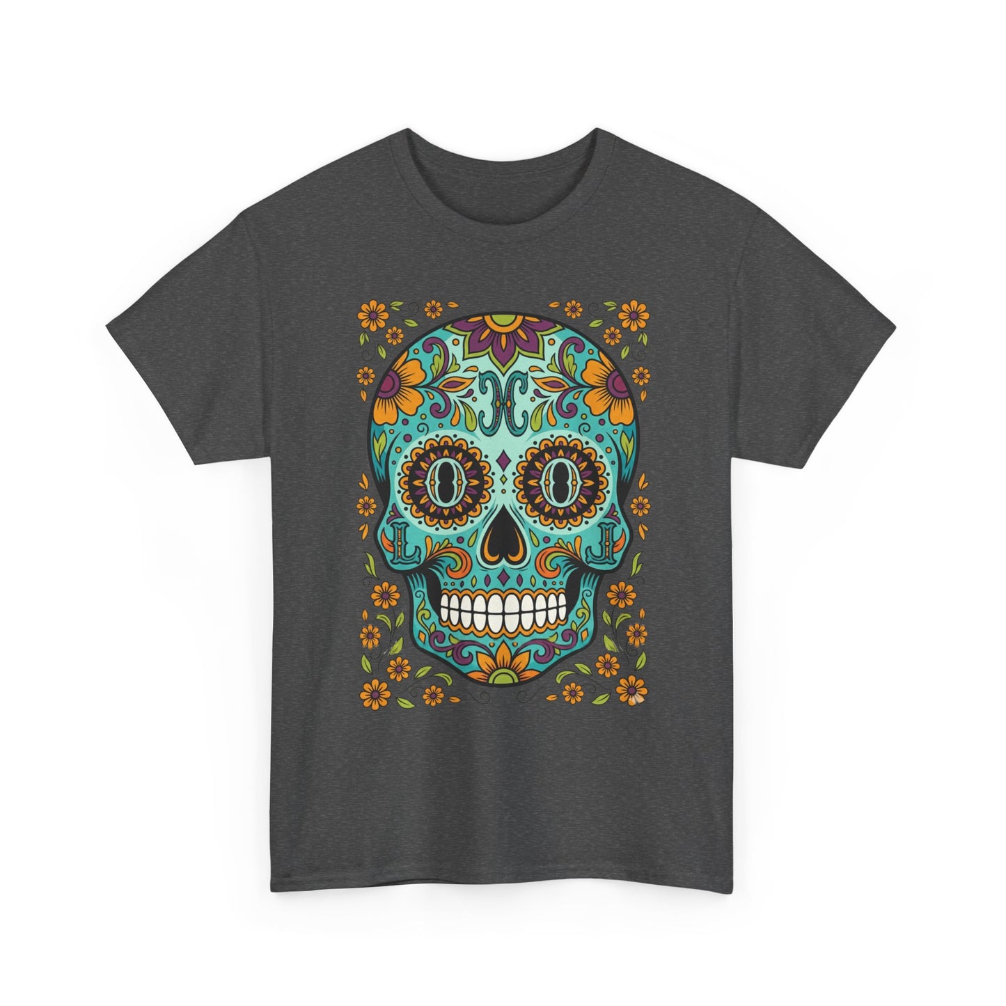 Mexican Loco Skull T‑Shirt — "Loco" Day of the Dead Graphic Tee