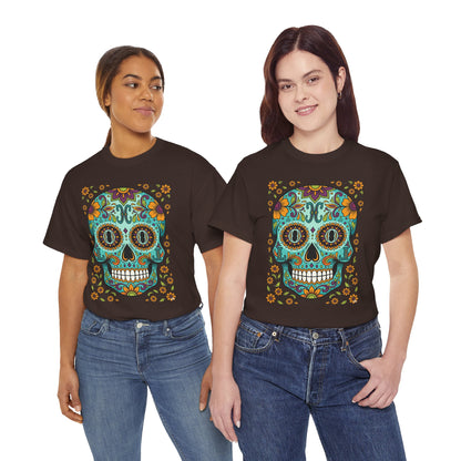 Mexican Loco Skull T‑Shirt — "Loco" Day of the Dead Graphic Tee