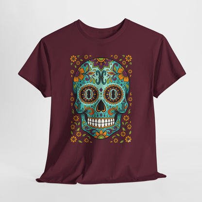 Mexican Loco Skull T‑Shirt — "Loco" Day of the Dead Graphic Tee