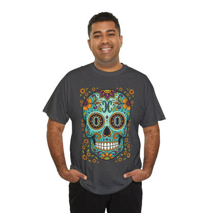 Mexican Loco Skull T‑Shirt — "Loco" Day of the Dead Graphic Tee