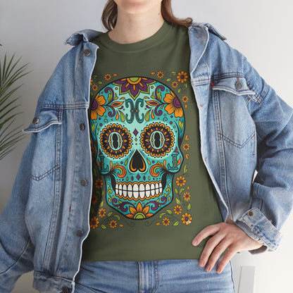 Mexican Loco Skull T‑Shirt — "Loco" Day of the Dead Graphic Tee