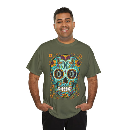 Mexican Loco Skull T‑Shirt — "Loco" Day of the Dead Graphic Tee