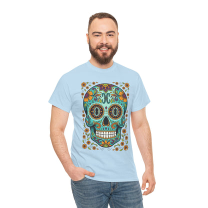 Mexican Loco Skull T‑Shirt — "Loco" Day of the Dead Graphic Tee