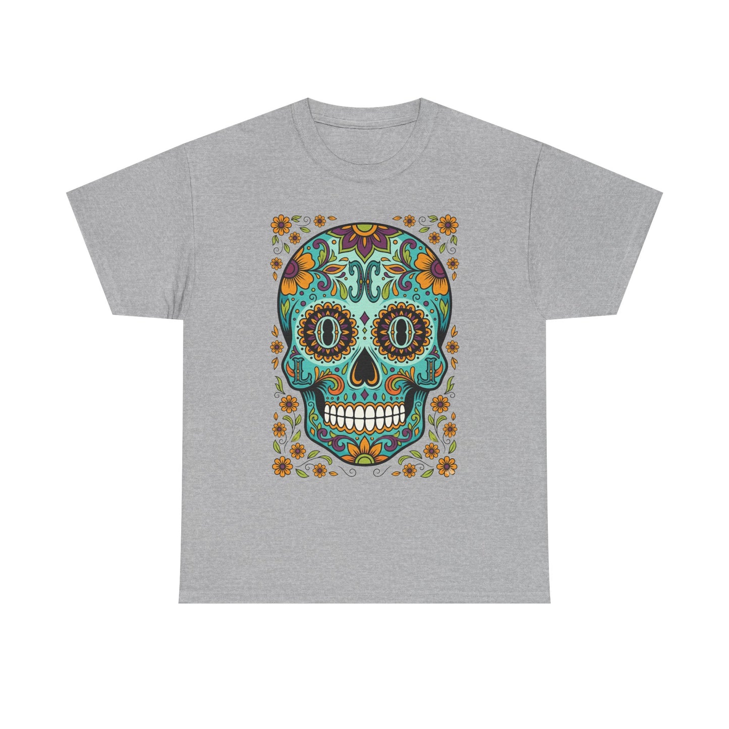 Mexican Loco Skull T‑Shirt — "Loco" Day of the Dead Graphic Tee