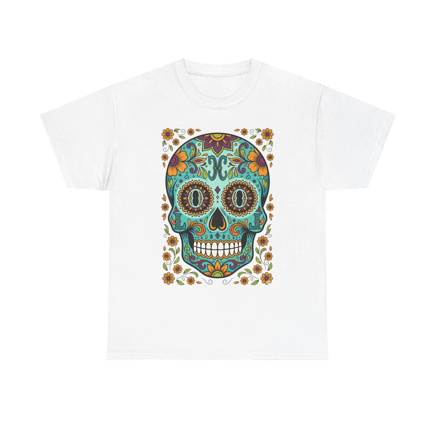 Mexican Loco Skull T‑Shirt — "Loco" Day of the Dead Graphic Tee