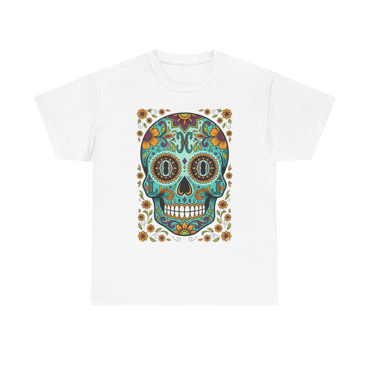 Mexican Loco Skull T‑Shirt — "Loco" Day of the Dead Graphic Tee