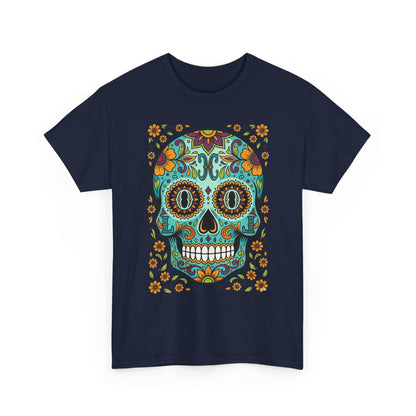 Mexican Loco Skull T‑Shirt — "Loco" Day of the Dead Graphic Tee