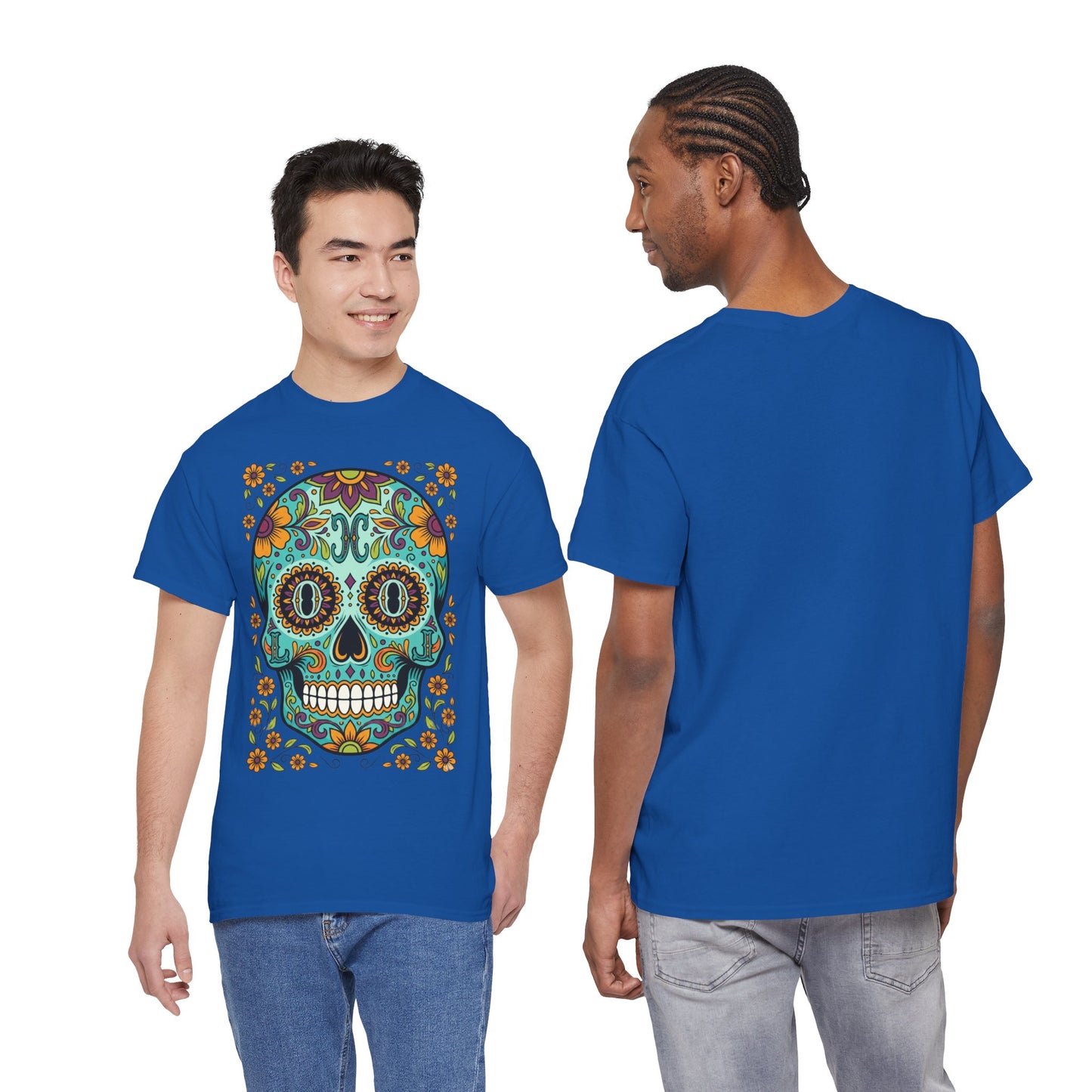 Mexican Loco Skull T‑Shirt — "Loco" Day of the Dead Graphic Tee