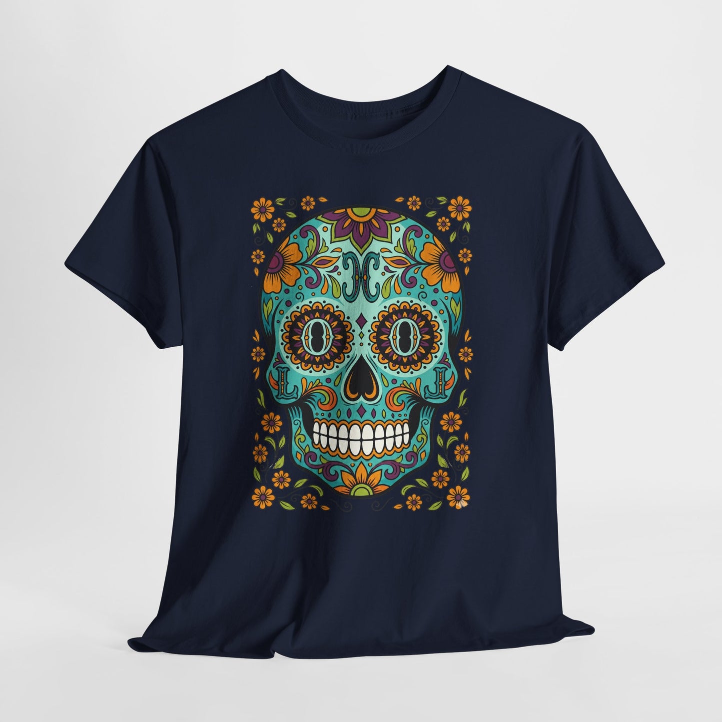 Mexican Loco Skull T‑Shirt — "Loco" Day of the Dead Graphic Tee