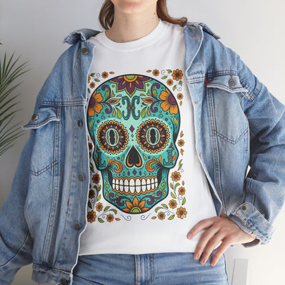 Mexican Loco Skull T‑Shirt — "Loco" Day of the Dead Graphic Tee