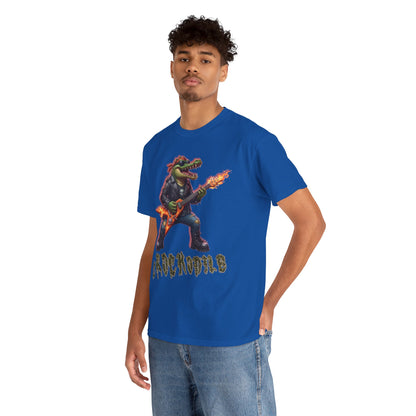 Crocodile Rock Guitar Tee — Vintage Rock Alligator Graphic T-Shirt