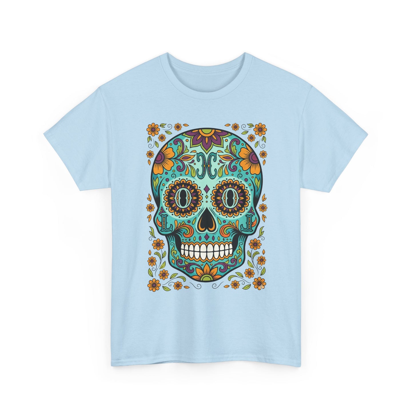 Mexican Loco Skull T‑Shirt — "Loco" Day of the Dead Graphic Tee