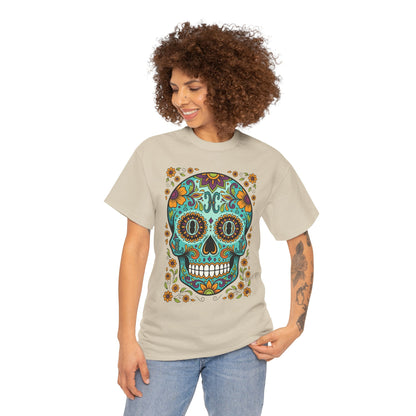 Mexican Loco Skull T‑Shirt — "Loco" Day of the Dead Graphic Tee