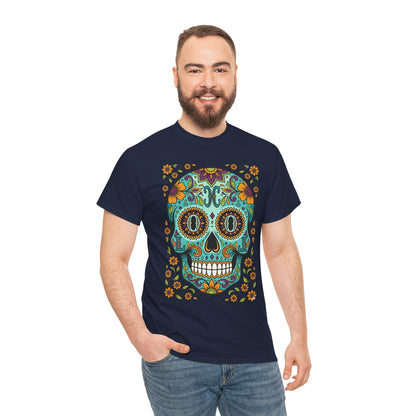 Mexican Loco Skull T‑Shirt — "Loco" Day of the Dead Graphic Tee