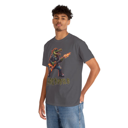 Crocodile Rock Guitar Tee — Vintage Rock Alligator Graphic T-Shirt