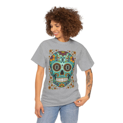 Mexican Loco Skull T‑Shirt — "Loco" Day of the Dead Graphic Tee