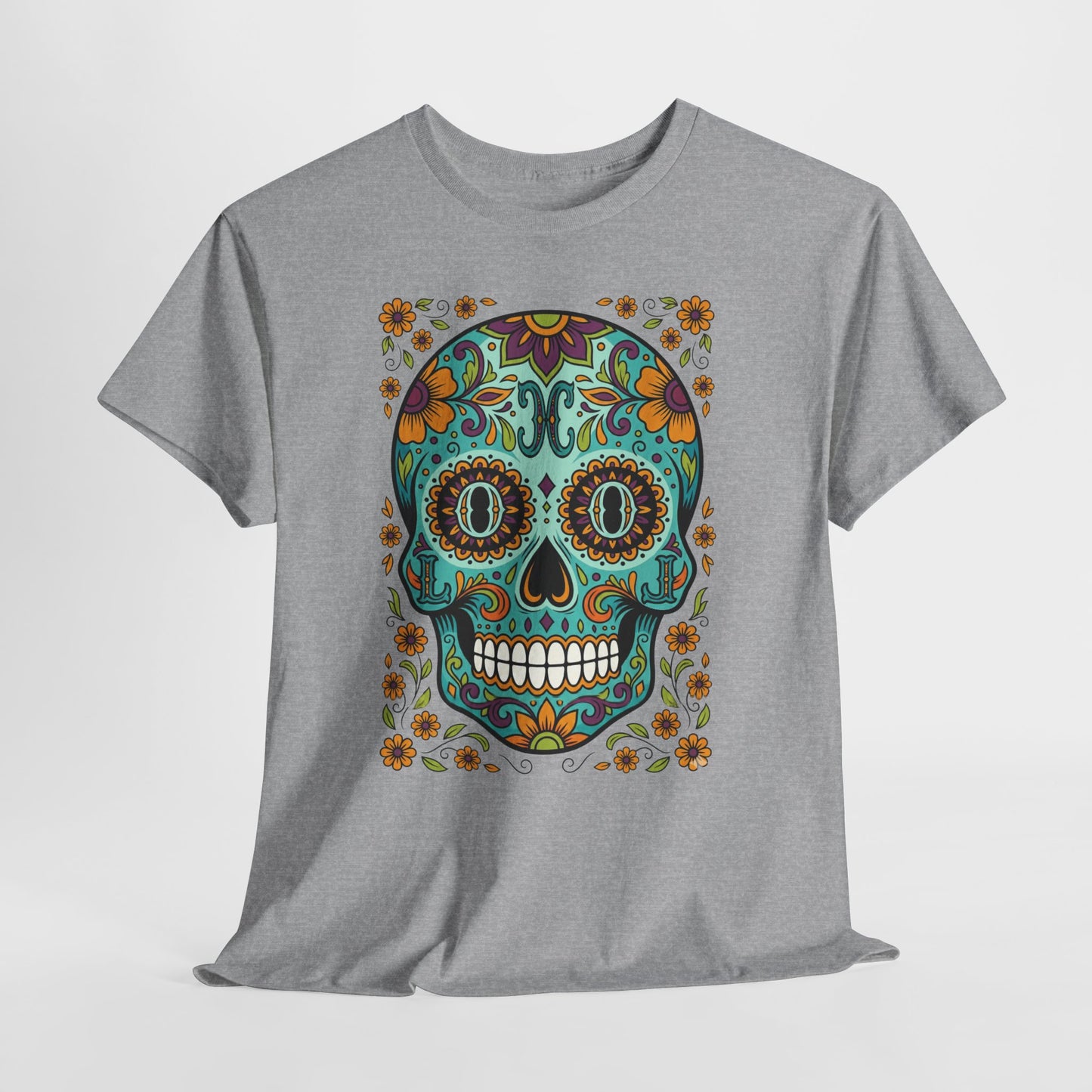 Mexican Loco Skull T‑Shirt — "Loco" Day of the Dead Graphic Tee