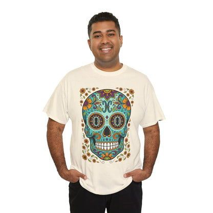 Mexican Loco Skull T‑Shirt — "Loco" Day of the Dead Graphic Tee