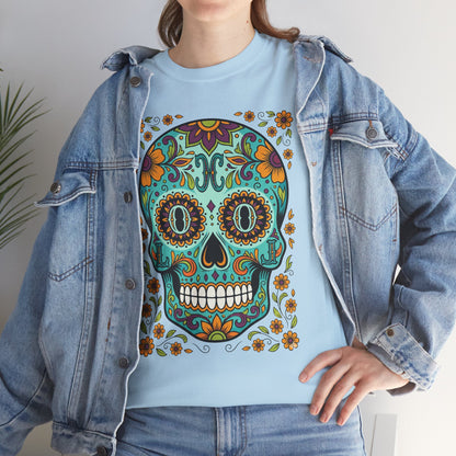 Mexican Loco Skull T‑Shirt — "Loco" Day of the Dead Graphic Tee