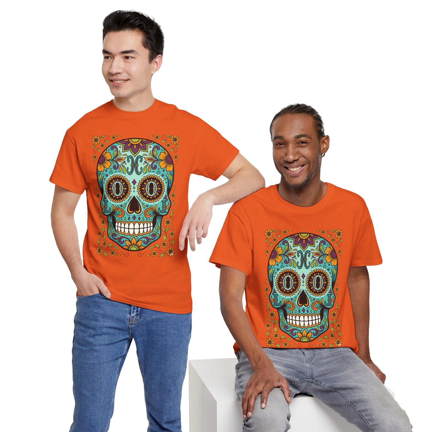 Mexican Loco Skull T‑Shirt — "Loco" Day of the Dead Graphic Tee