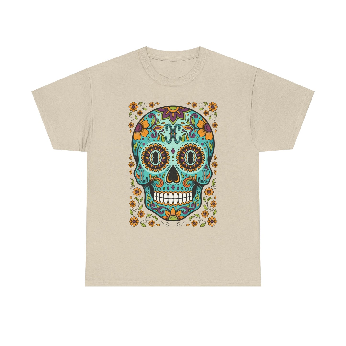 Mexican Loco Skull T‑Shirt — "Loco" Day of the Dead Graphic Tee
