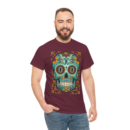Mexican Loco Skull T‑Shirt — "Loco" Day of the Dead Graphic Tee