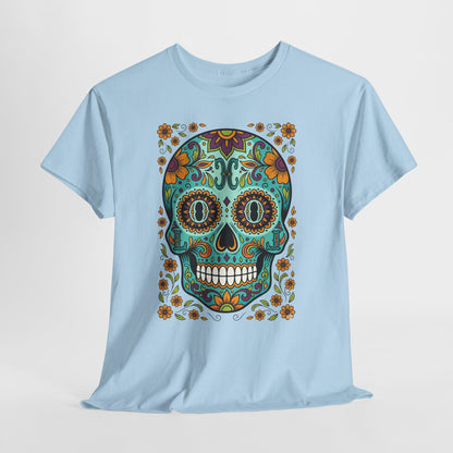 Mexican Loco Skull T‑Shirt — "Loco" Day of the Dead Graphic Tee