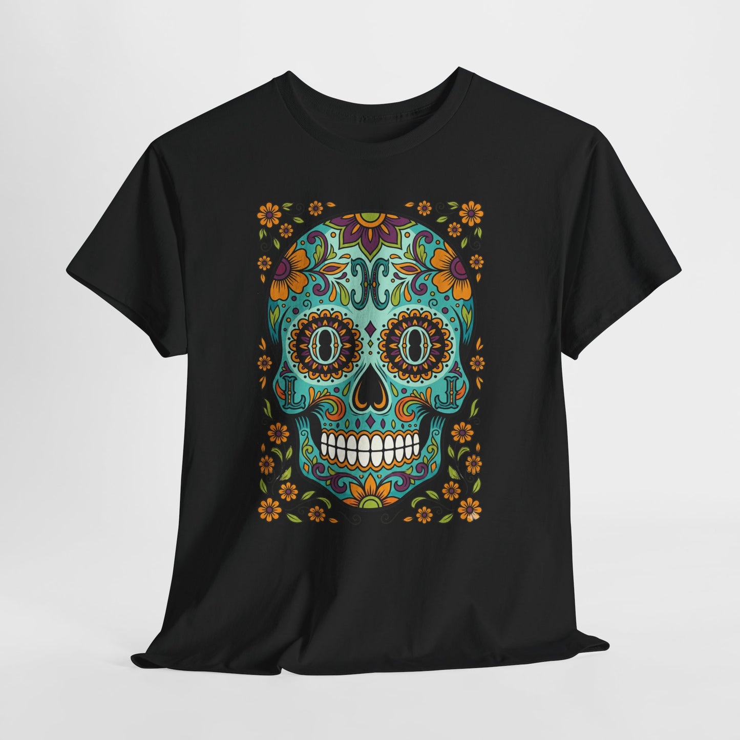 Mexican Loco Skull T‑Shirt — "Loco" Day of the Dead Graphic Tee