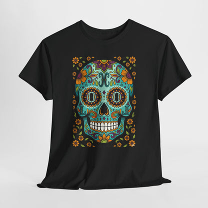 Mexican Loco Skull T‑Shirt — "Loco" Day of the Dead Graphic Tee