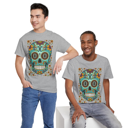Mexican Loco Skull T‑Shirt — "Loco" Day of the Dead Graphic Tee