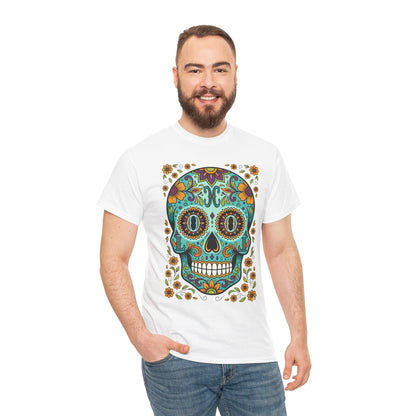 Mexican Loco Skull T‑Shirt — "Loco" Day of the Dead Graphic Tee