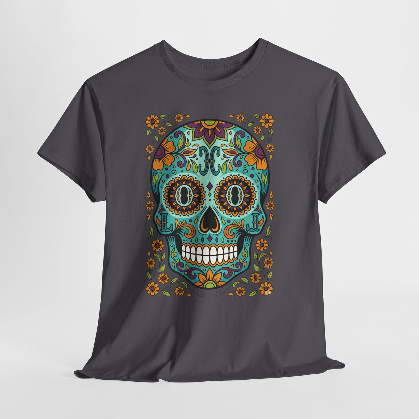 Mexican Loco Skull T‑Shirt — "Loco" Day of the Dead Graphic Tee