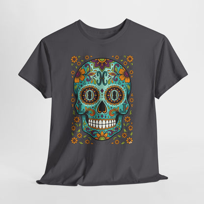 Mexican Loco Skull T‑Shirt — "Loco" Day of the Dead Graphic Tee