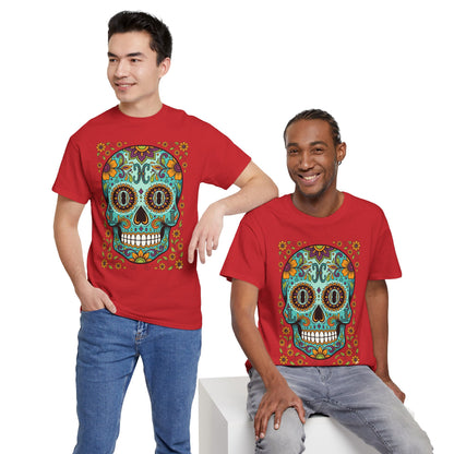 Mexican Loco Skull T‑Shirt — "Loco" Day of the Dead Graphic Tee