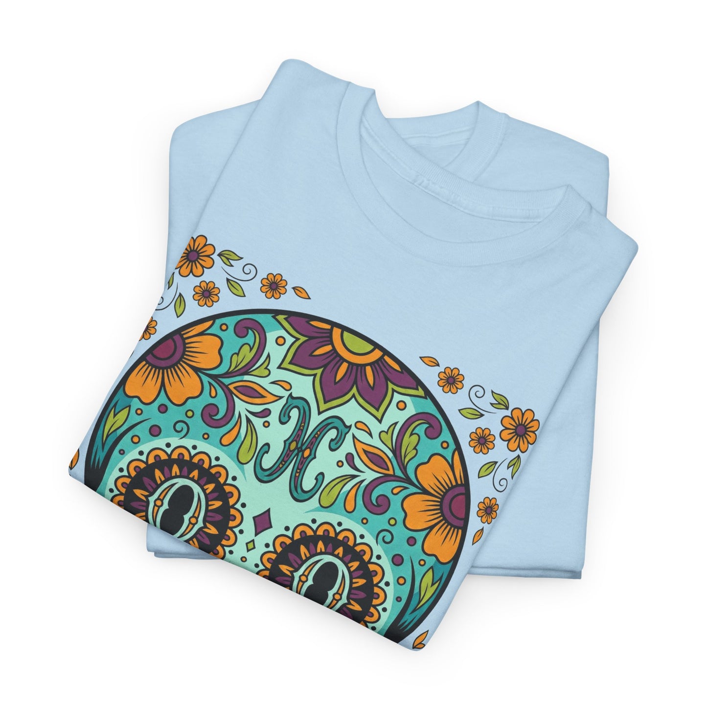 Mexican Loco Skull T‑Shirt — "Loco" Day of the Dead Graphic Tee