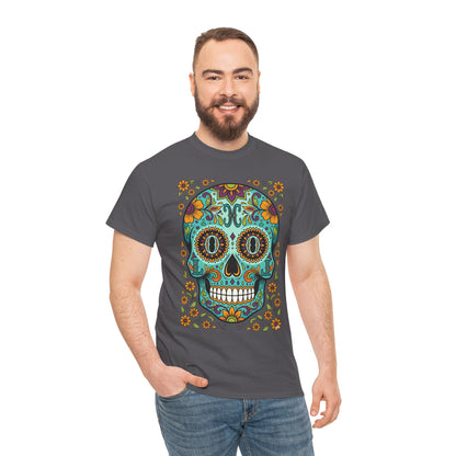 Mexican Loco Skull T‑Shirt — "Loco" Day of the Dead Graphic Tee