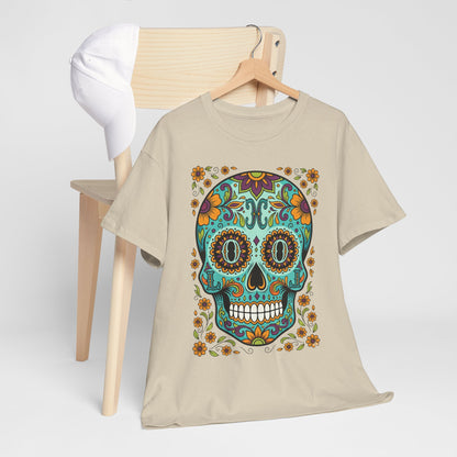 Mexican Loco Skull T‑Shirt — "Loco" Day of the Dead Graphic Tee