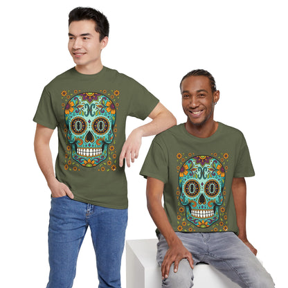 Mexican Loco Skull T‑Shirt — "Loco" Day of the Dead Graphic Tee